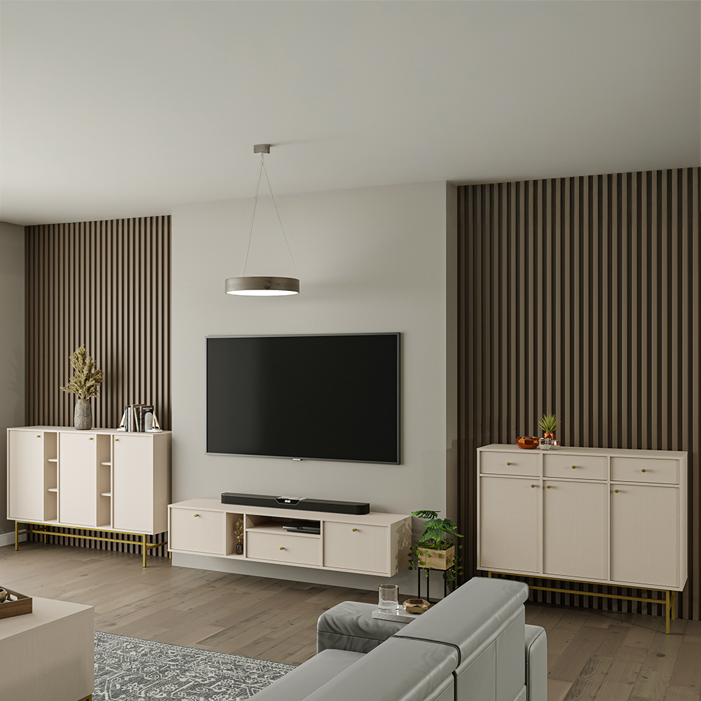 TOKYO 4 b | TV stolek RTV 302 | 120,6 cm | béžová/zlatá