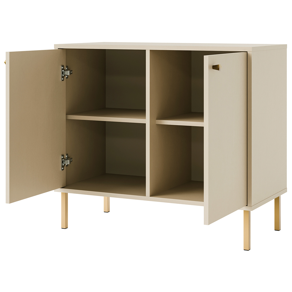 TOKYO 2 b | komoda 812 | 83,6 cm | béžová/zlatá