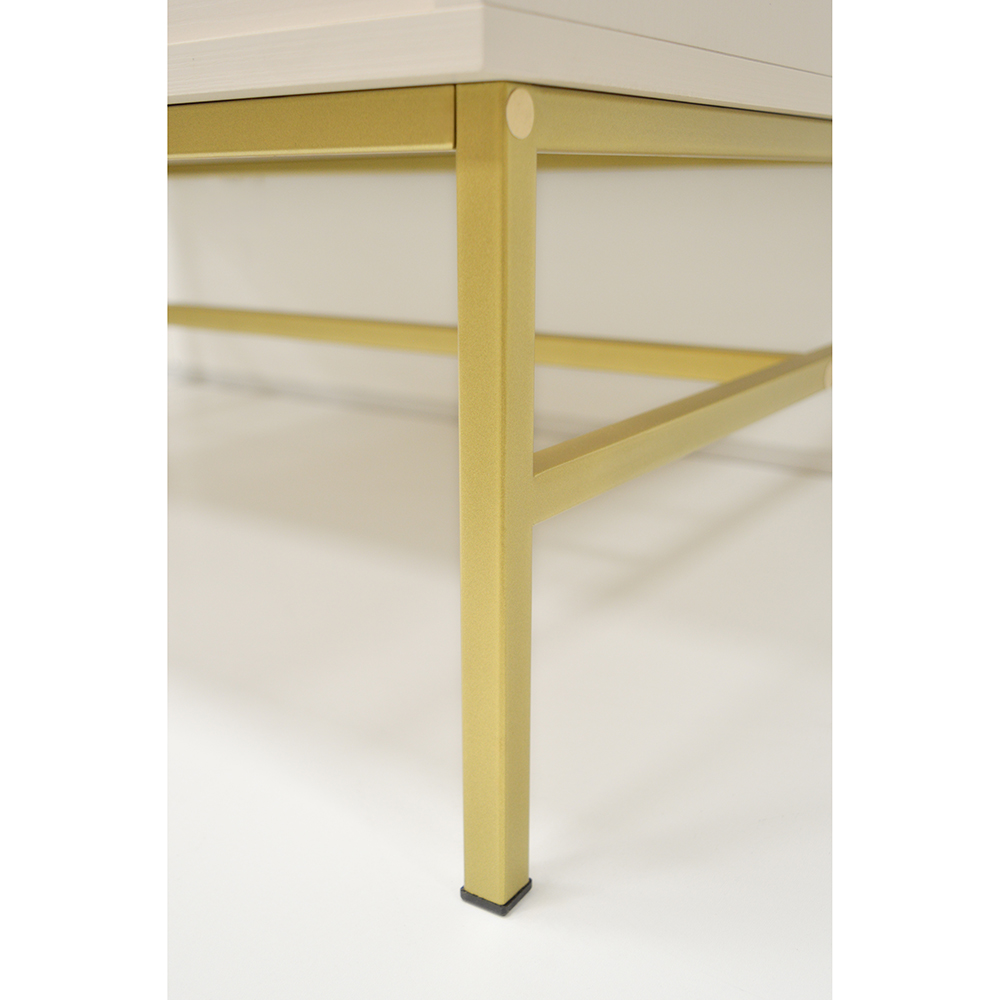 TOKYO 3 b | TV stolek RTV 302 | 120,6 cm | béžová/zlatá