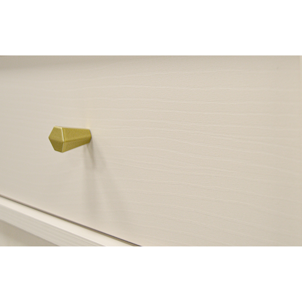 Obývací stěna TOKYO 2 b | 5 dílů | béžová/zlatá