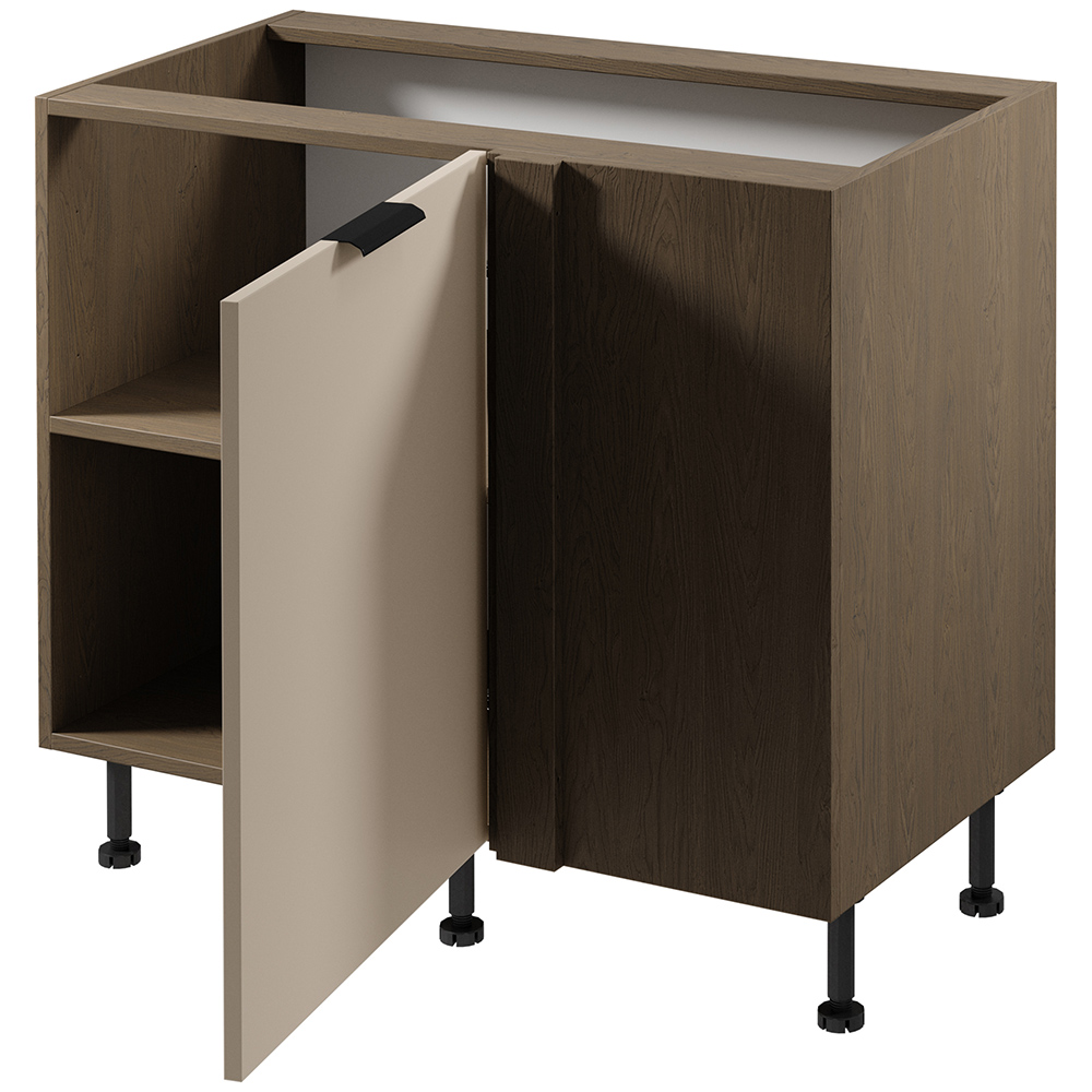 SORENTO bz | dolní skříňka D100N rohová | 120x60cm | UNI provedení | baltic/béžová