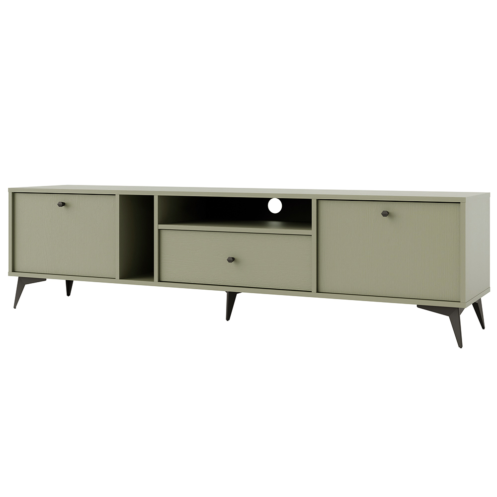 TOKYO 1 e | TV stolek RTV 313 | 180 cm | eukalyptová/černá