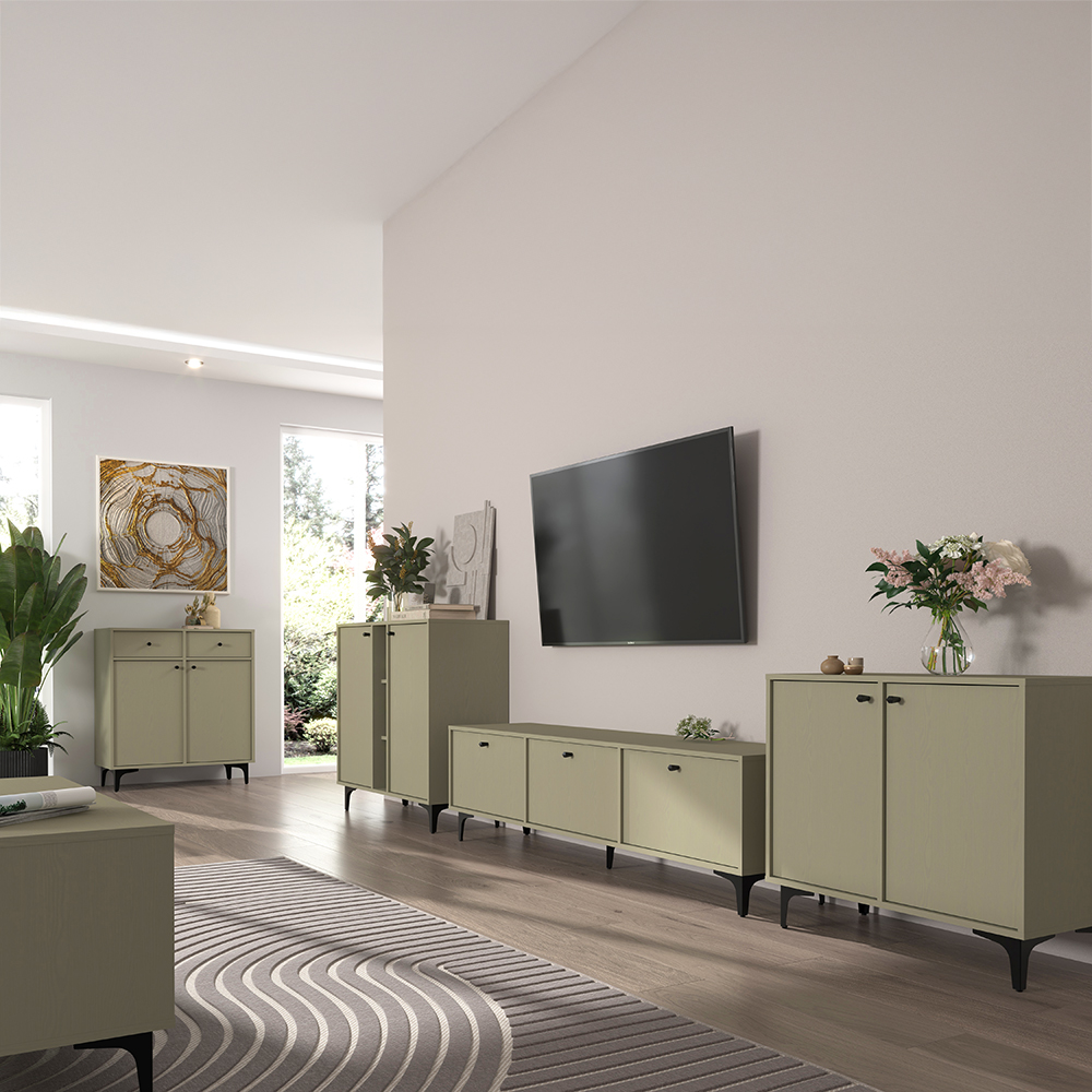 TOKYO 1 e | konferenční stolek 201 | 100,2x65 cm | eukalyptová/černá