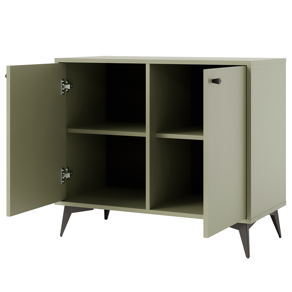 TOKYO 1 e | komoda 812 | 83,6 cm | eukalyptová/černá