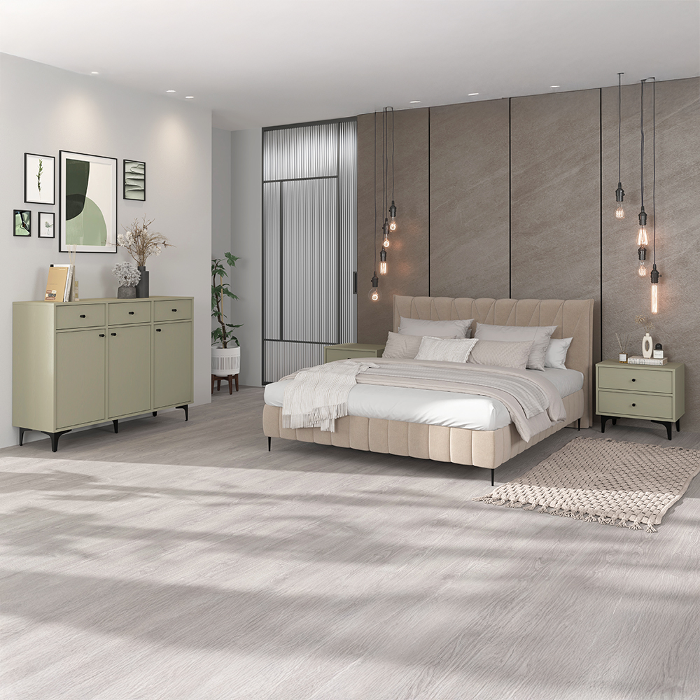 TOKYO 1 e | komoda 812 | 83,6 cm | eukalyptová/černá