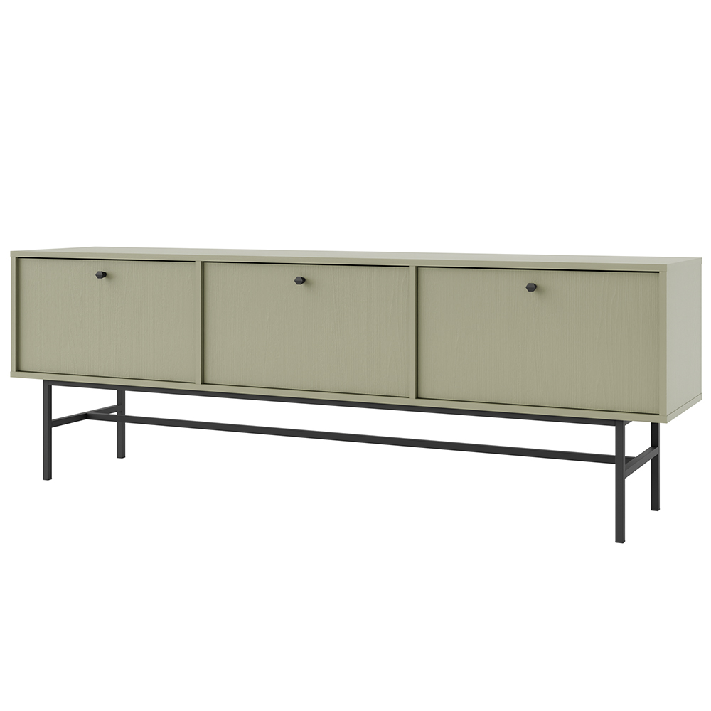 TOKYO 3 e | TV stolek RTV 303 | 180 cm | eukalyptová/černá