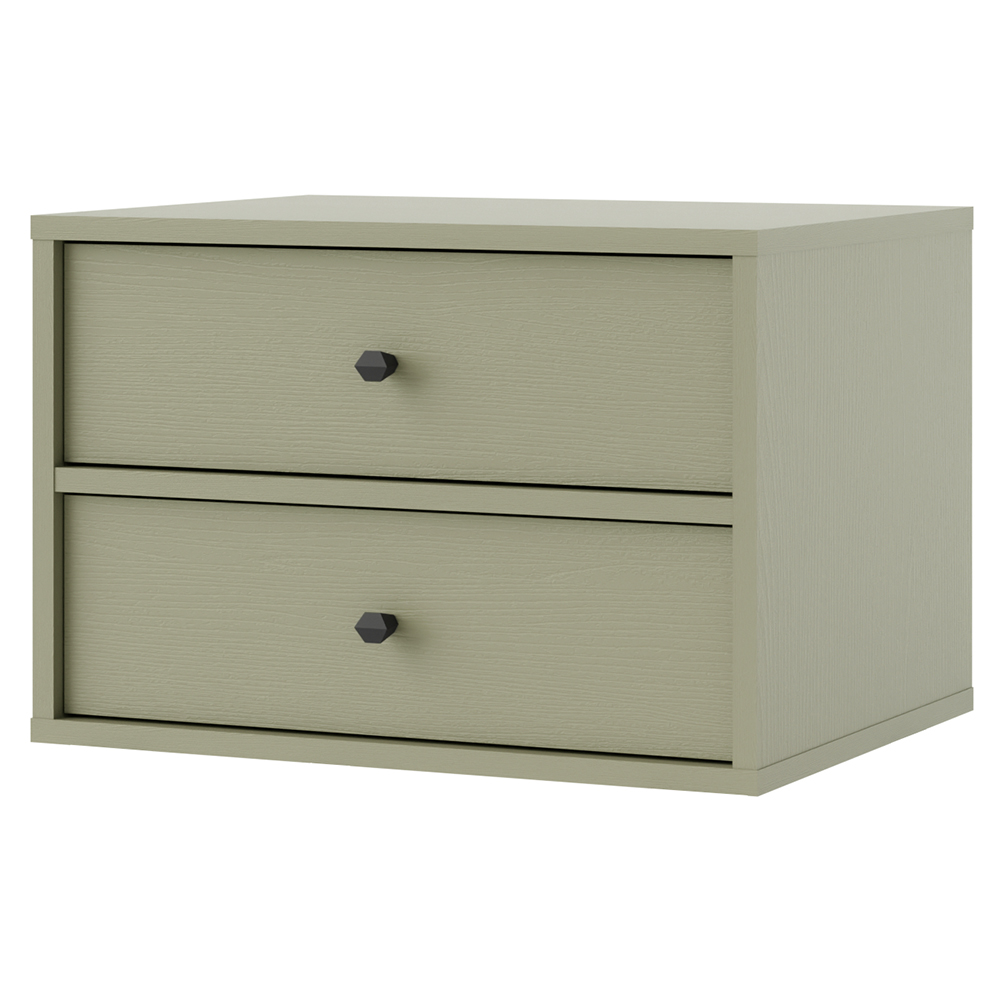 TOKYO 4 e | noční stolek 801 | 51,8 cm | eukalyptová/černá