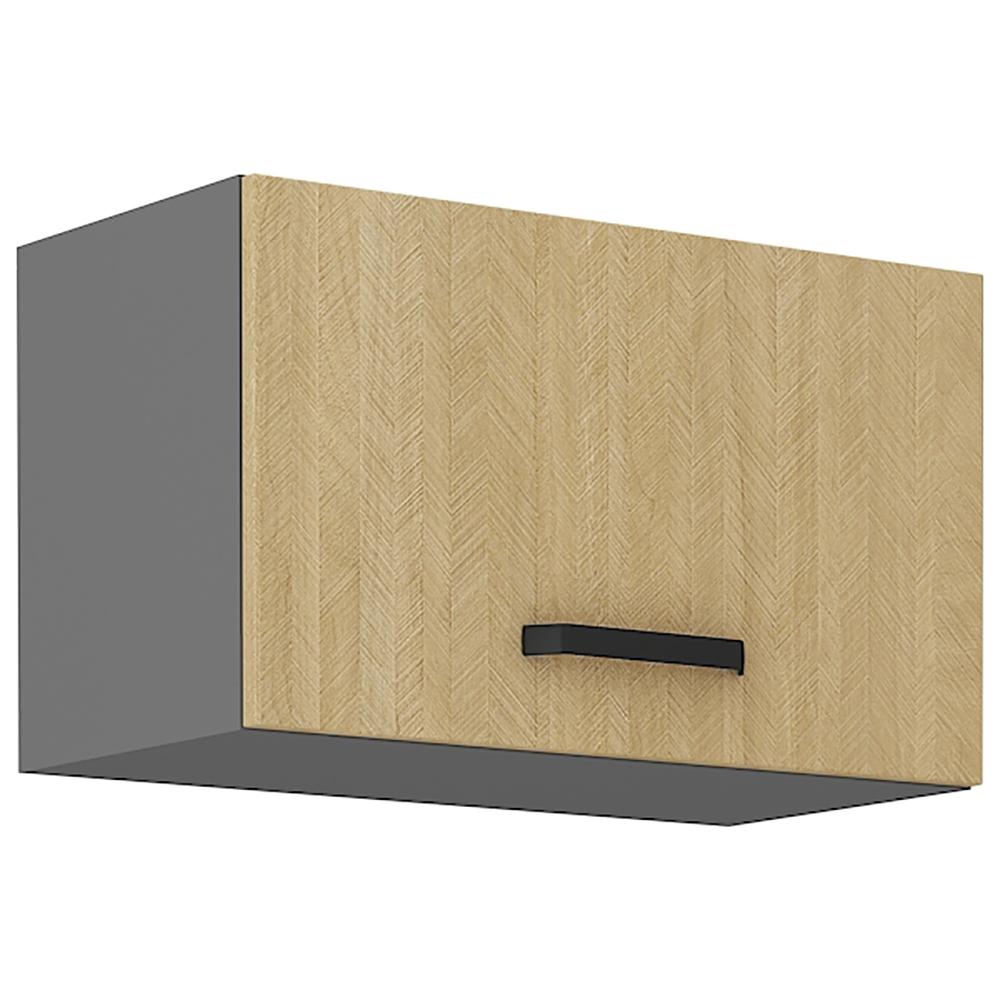 SCANDI sc | horní skříňka 60 GU-36 1F výklopná | 60 cm | šedá/rybí kost