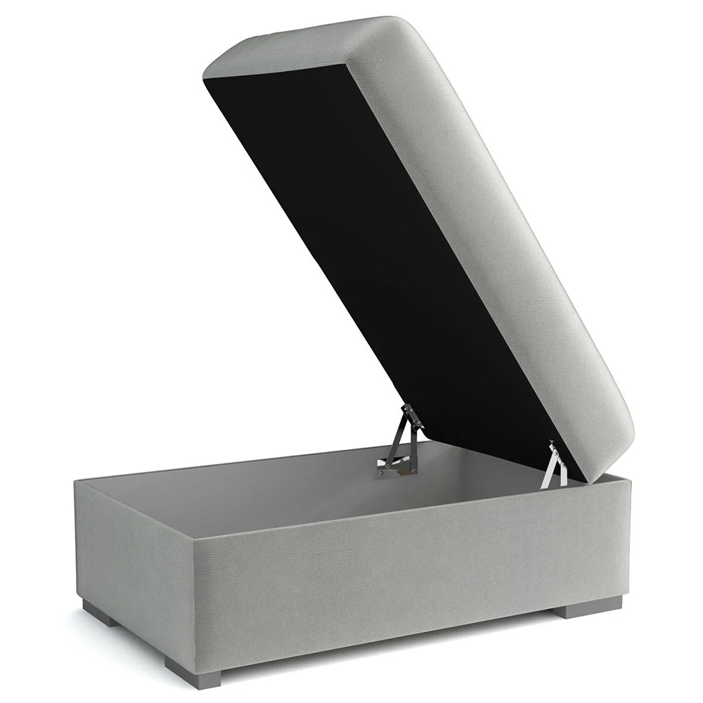 Taburet PEDRO | 100x60 cm | úložný prostor | VÝBĚR TKANIN