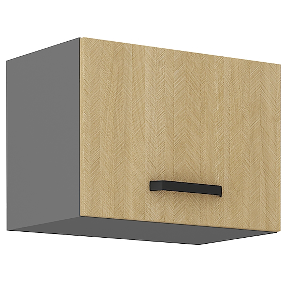SCANDI sc | horní skříňka 50 GU-36 1F výklopná | 50 cm | šedá/rybí kost