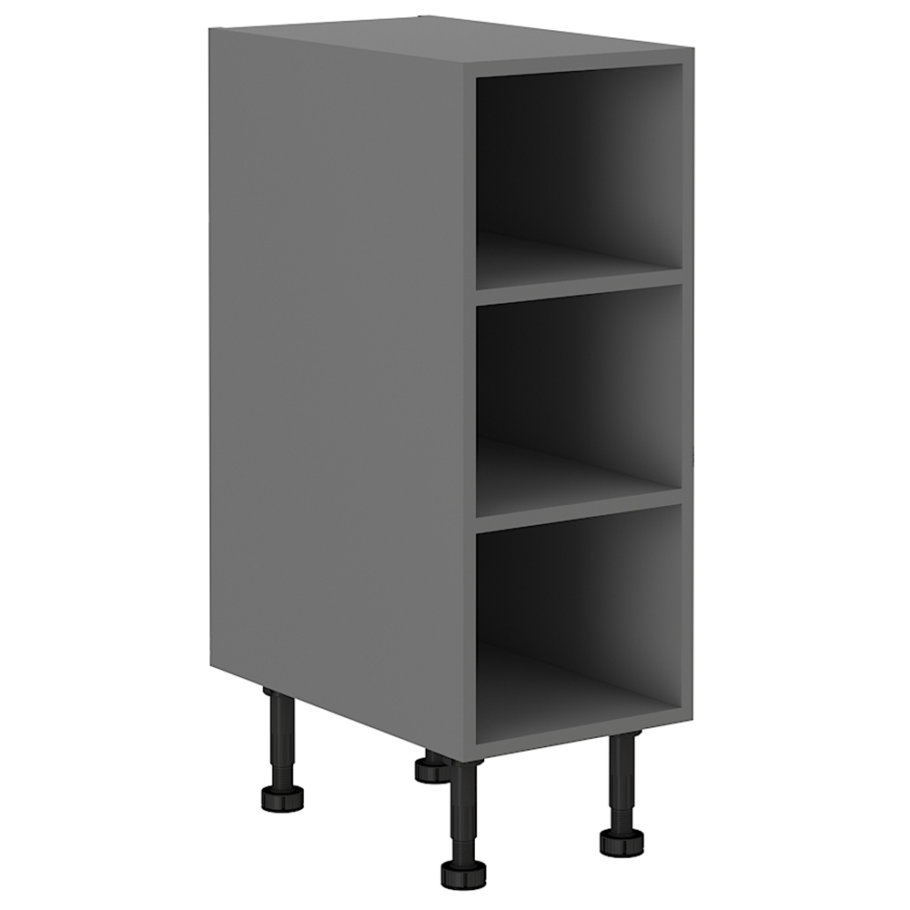 SCANDI sc | dolní regál 30 D OTW s policemi | 30 cm | UNI provedení | šedá