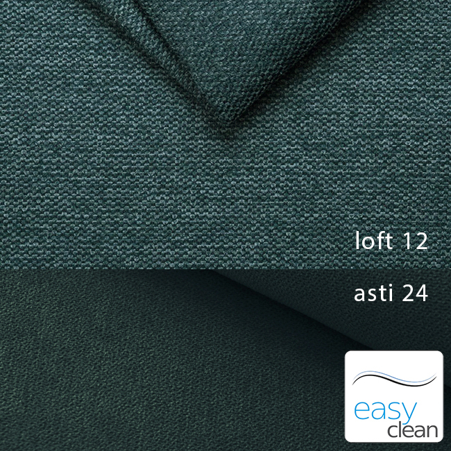 Sedací souprava COOL III | 191x350x191 cm | rozkládací + 2x úložný prostor | tyrkysová 12/24