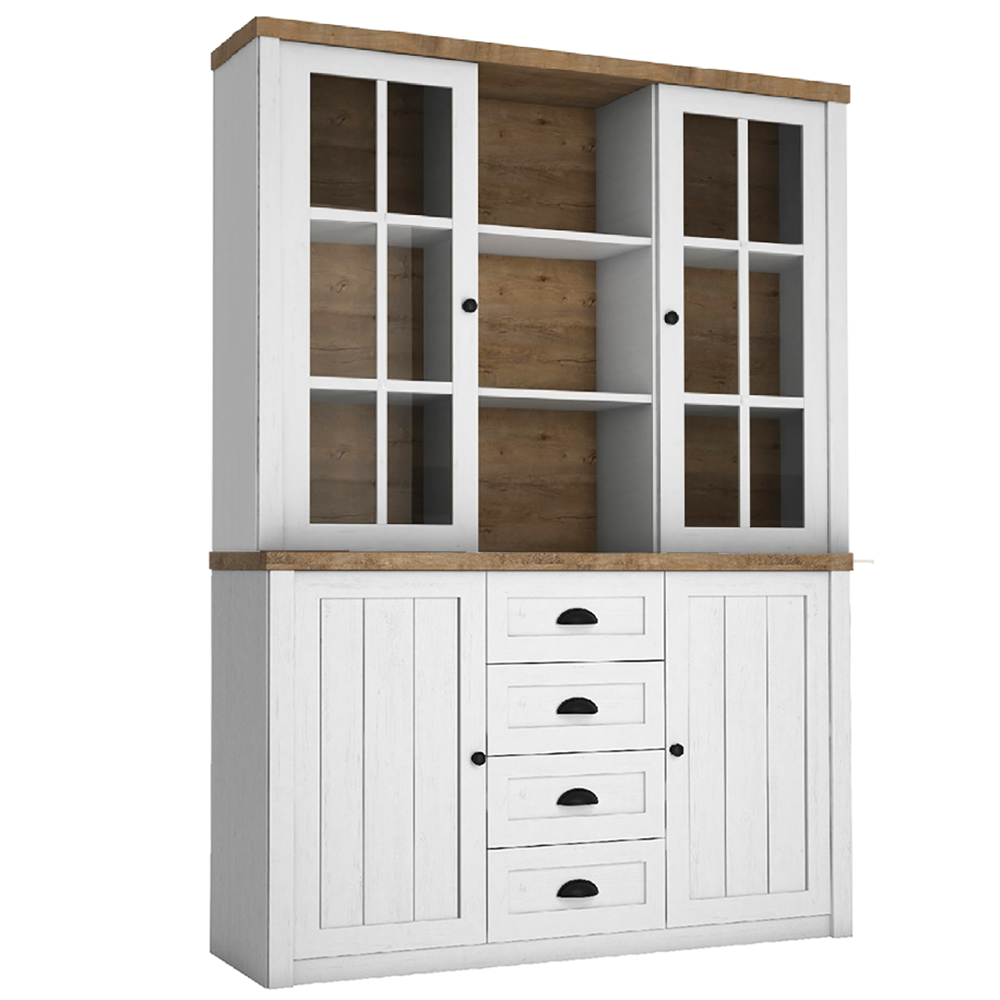 Obývací stěna PROVENCE a | 6 dílů | 400 cm | andersen/lefkas