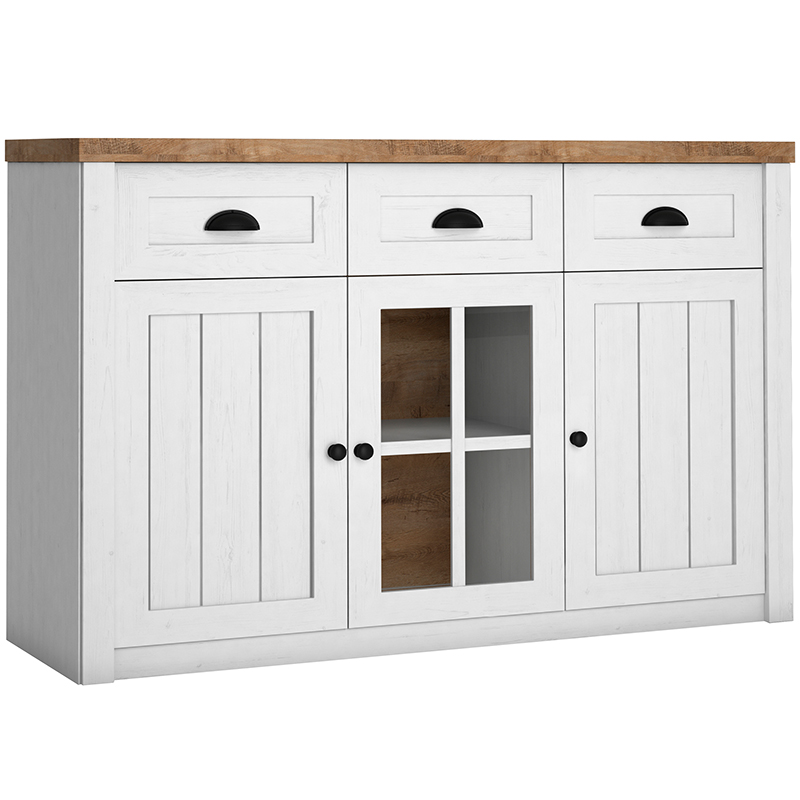 Obývací stěna PROVENCE a | 6 dílů | 400 cm | andersen/lefkas