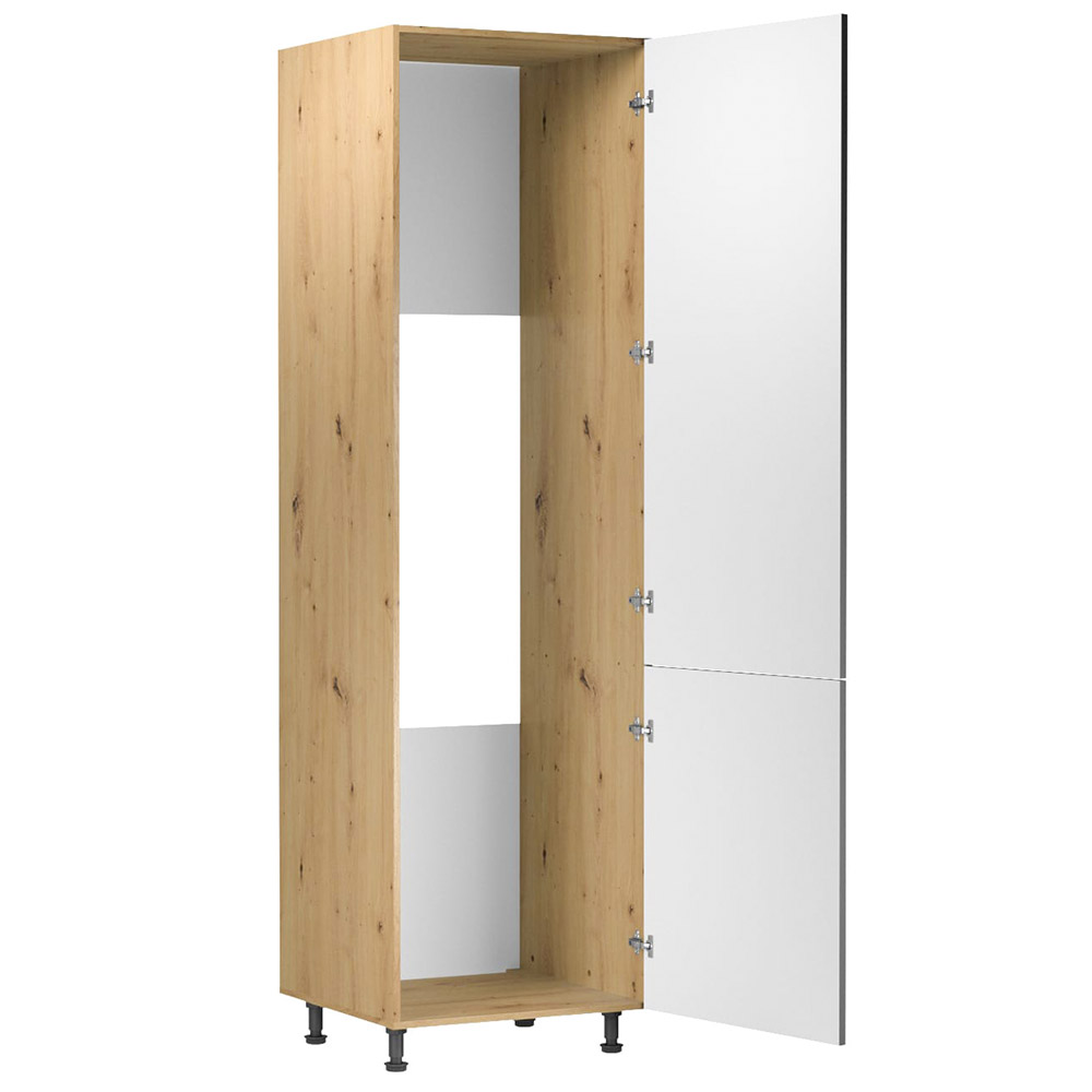 Kuchyně LANGEN šp | 450x230 cm | SOKL v CENĚ | push open | artisan/šedá