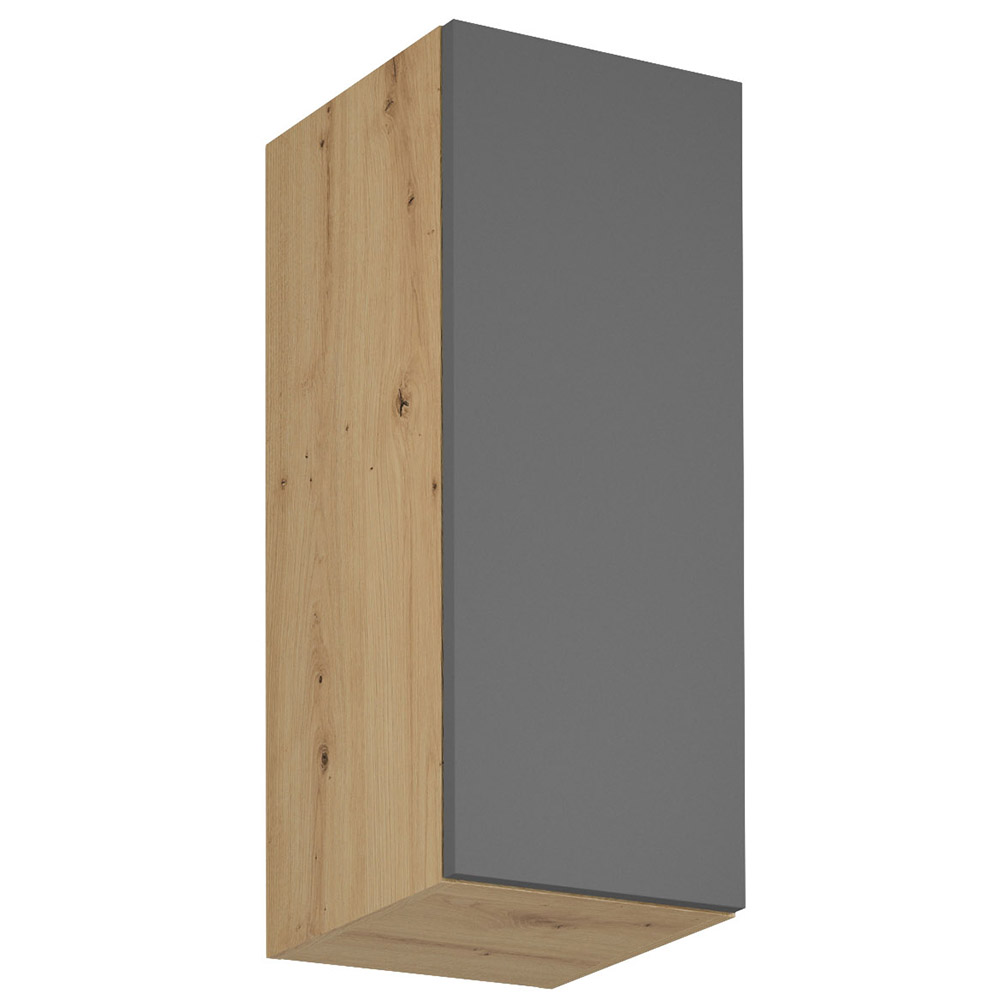 Kuchyně LANGEN šp | 450x230 cm | SOKL v CENĚ | push open | artisan/šedá