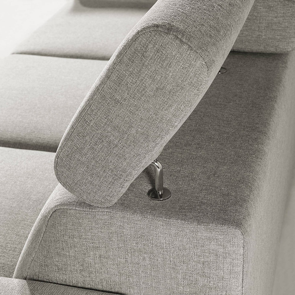 Sedací souprava ULISES U | 225x331x179 | rozkládací + úlož. prostor | modrá tyrkysová | VÝBĚR NOŽIČEK