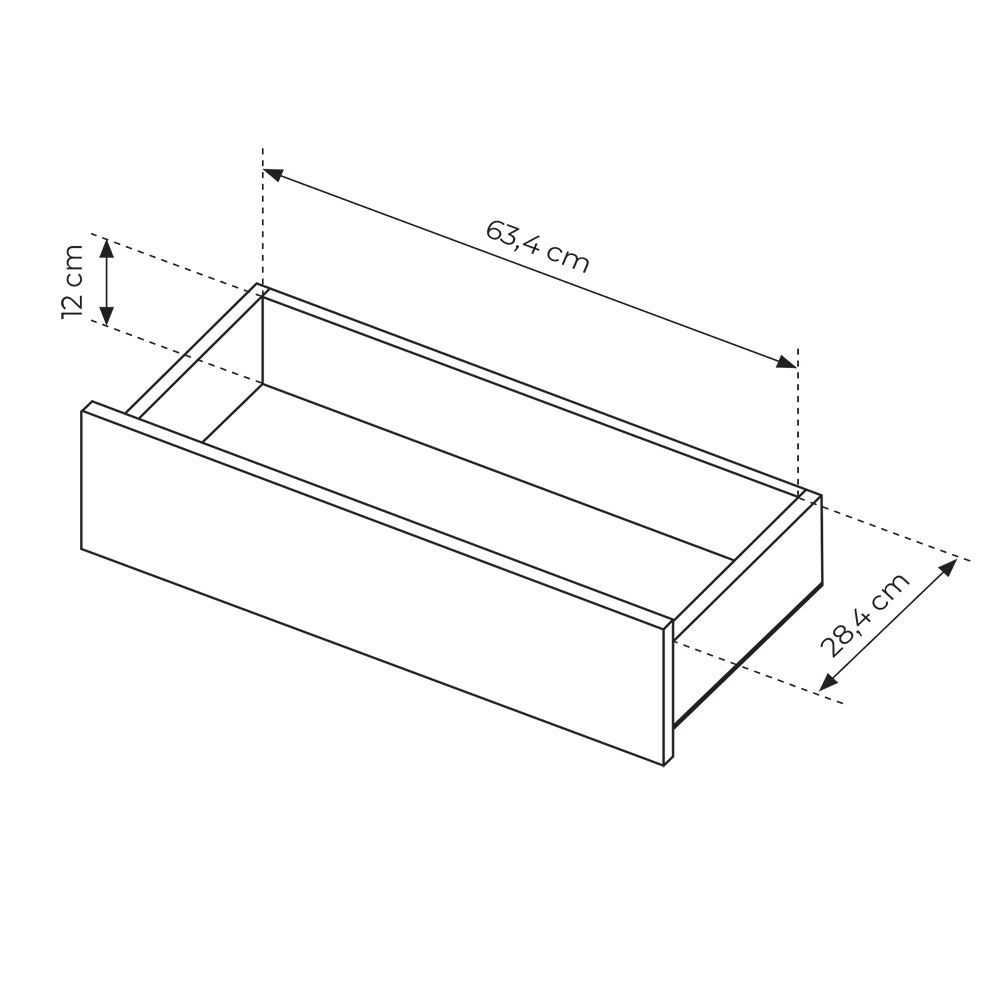 LOVI c | komoda 196 2D3S | 196 cm | dub cremona