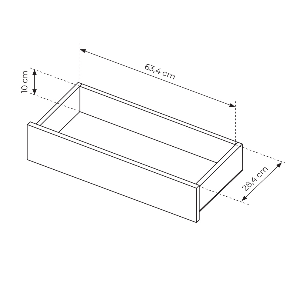 LOVI c | TV stolek RTV 2D1S | 196 cm | dub cremona