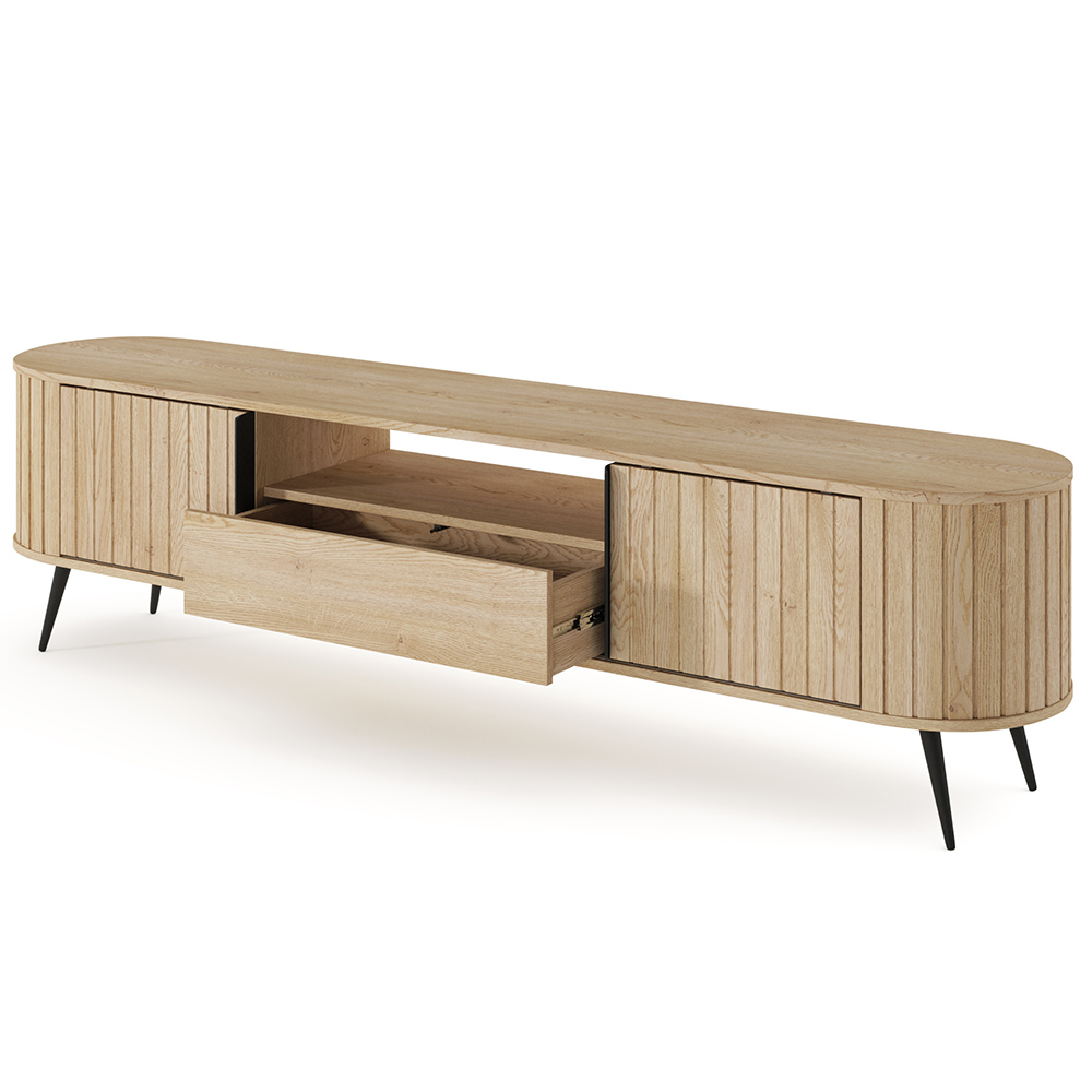 LOVI c | TV stolek RTV 2D1S | 196 cm | dub cremona