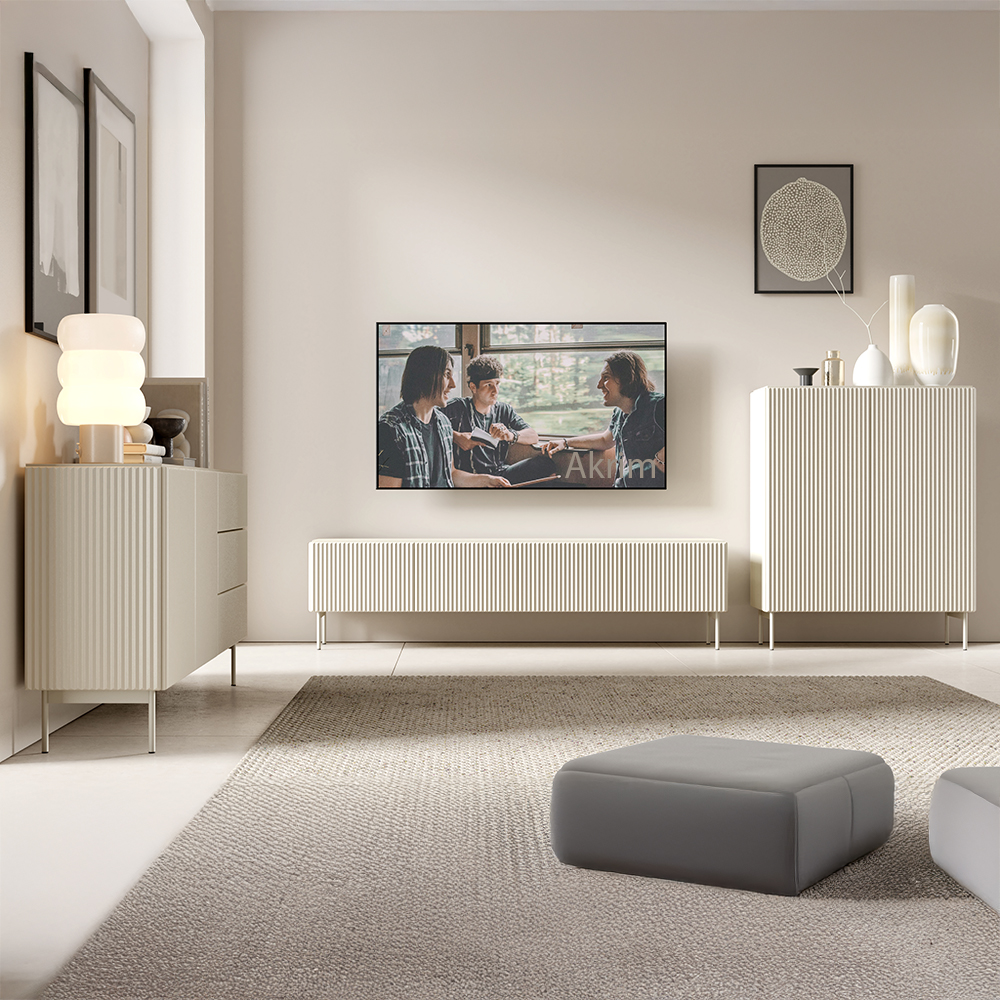 Obývací stěna MUTI A | 3 díly | kašmír