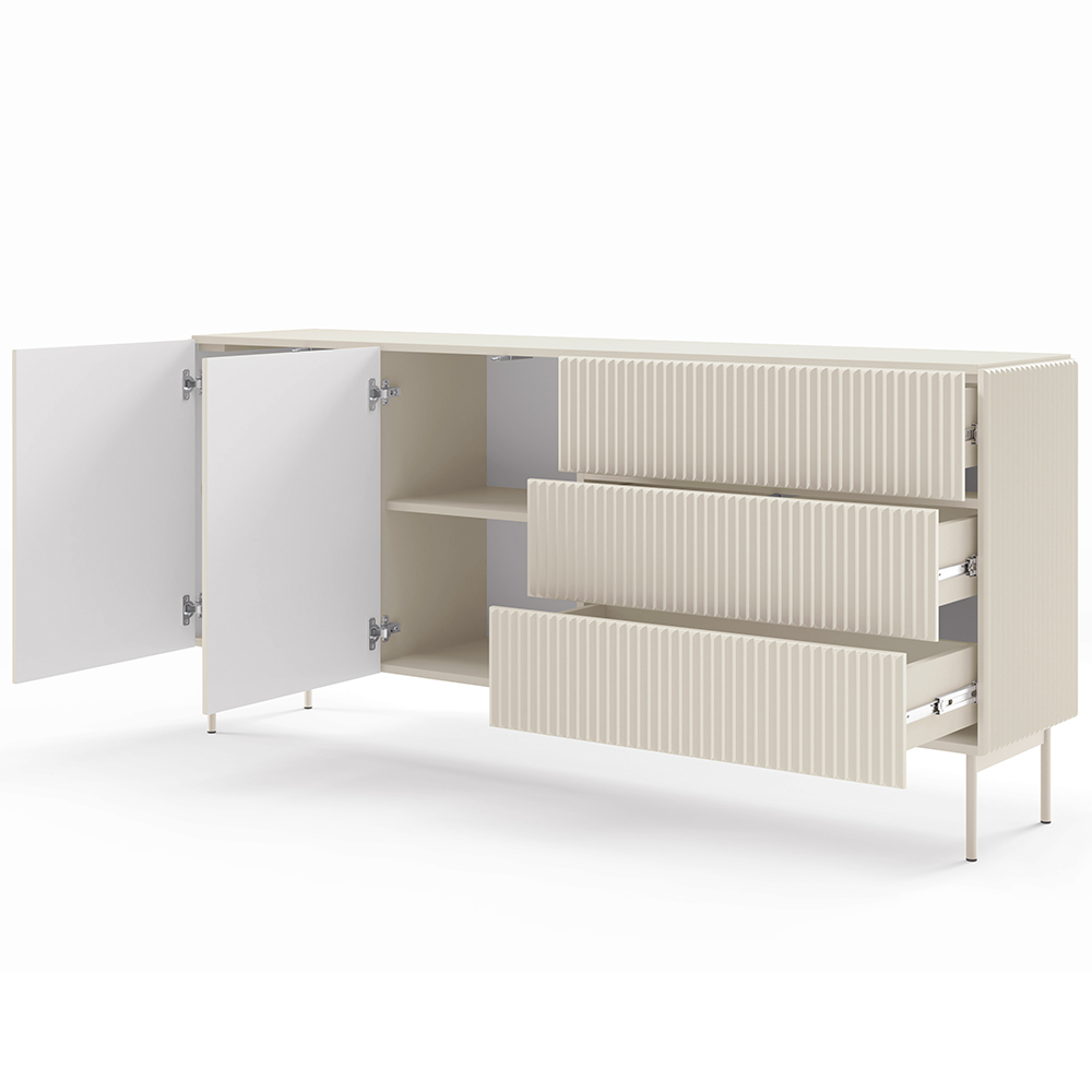 Obývací stěna MUTI A | 3 díly | kašmír