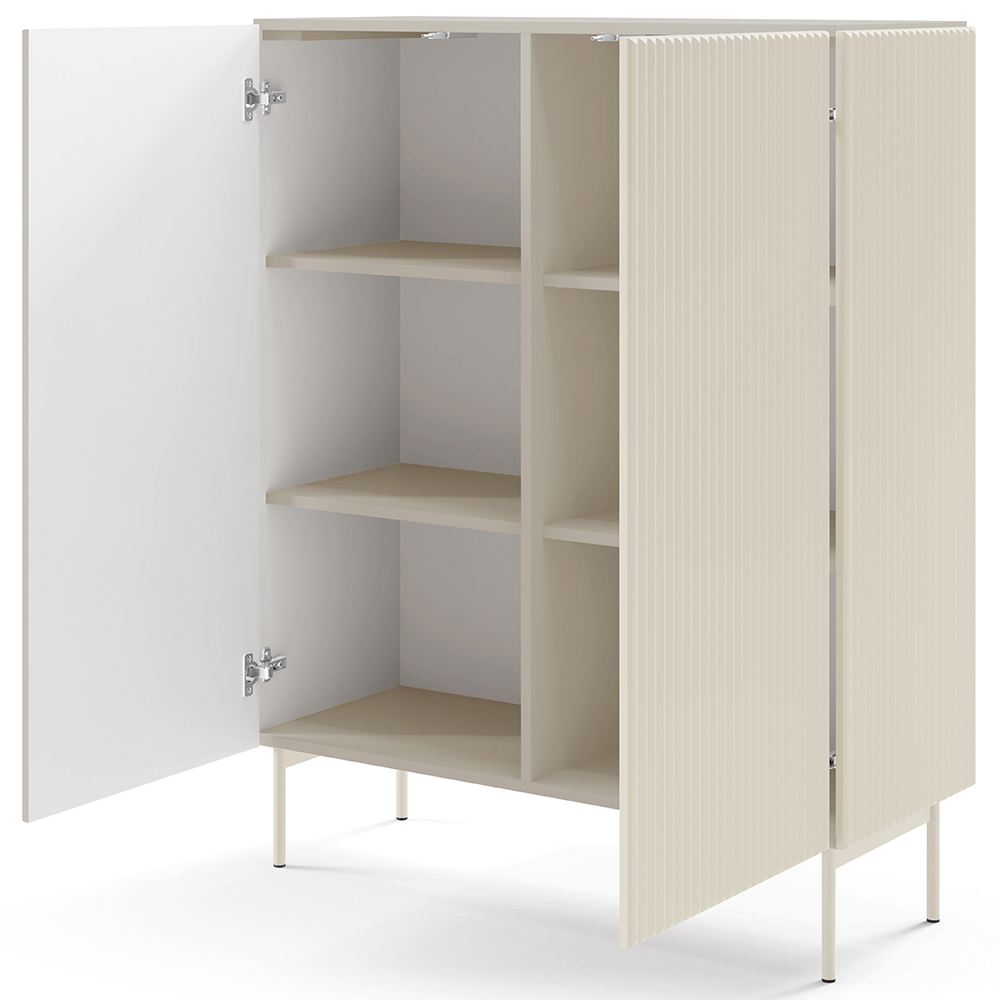 Obývací stěna MUTI B | 2 díly | kašmír