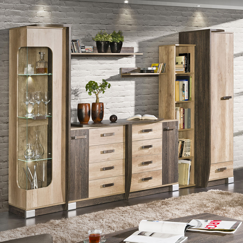 ROMERO | TV stolek R3L | 120 cm | canyon/arusha