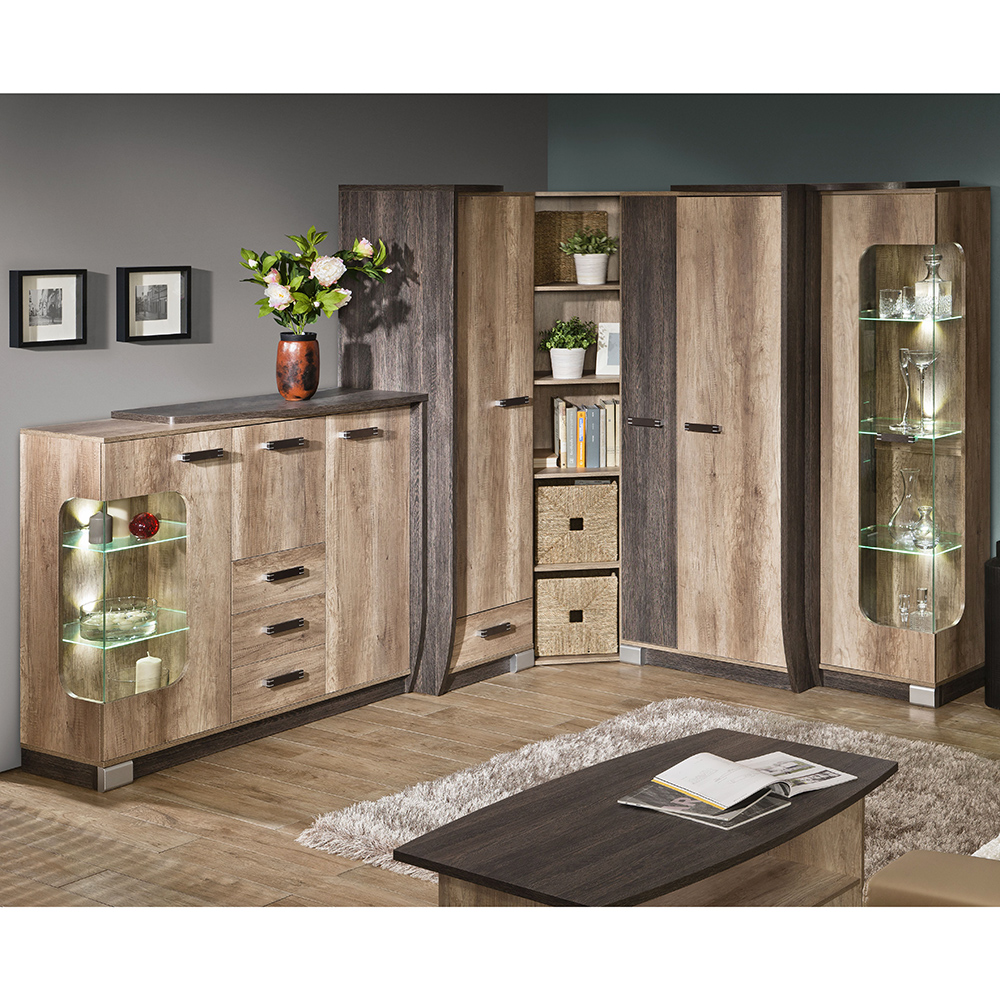 ROMERO | TV stolek R3L | 120 cm | canyon/arusha