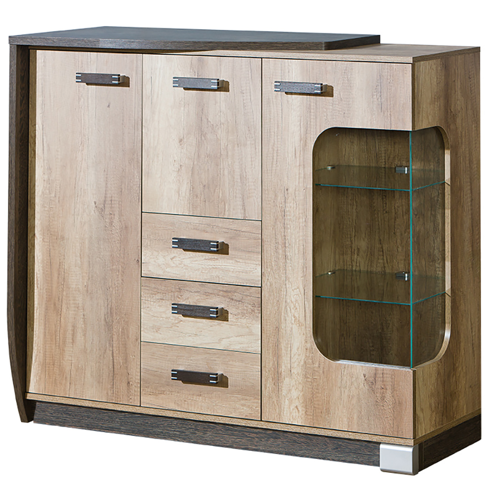 ROMERO | komoda R7L | 130 cm | canyon/arusha