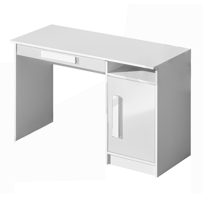 Guliver | psací stůl 9 | 120 cm | bílá lesk