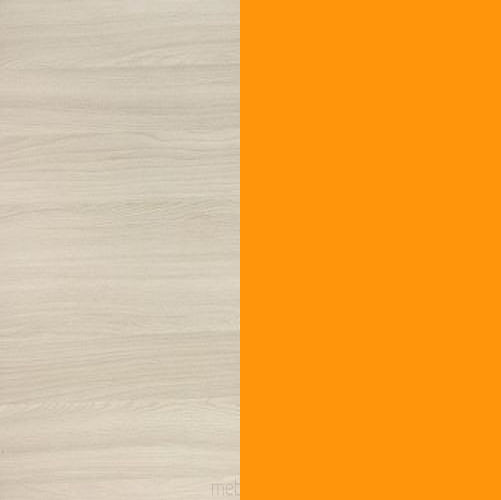 Nemo - psací stůl 11 - jasan/oranžová