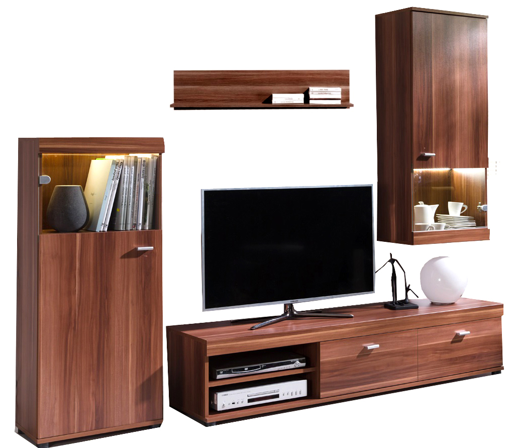 Obývací stěna Evra - LED osvětlení