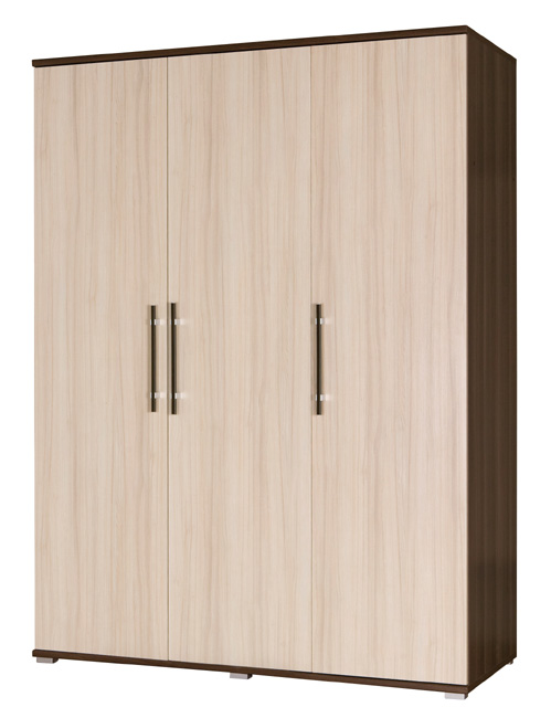 Inez Plus - šatní skříň 1 - 150 cm - jasan tmavý/jasan