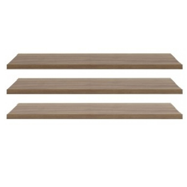 Margo - 3x police do skříně 4D - dub trufla