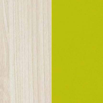 Nemo - závěsná police 10 - jasan/seledyn