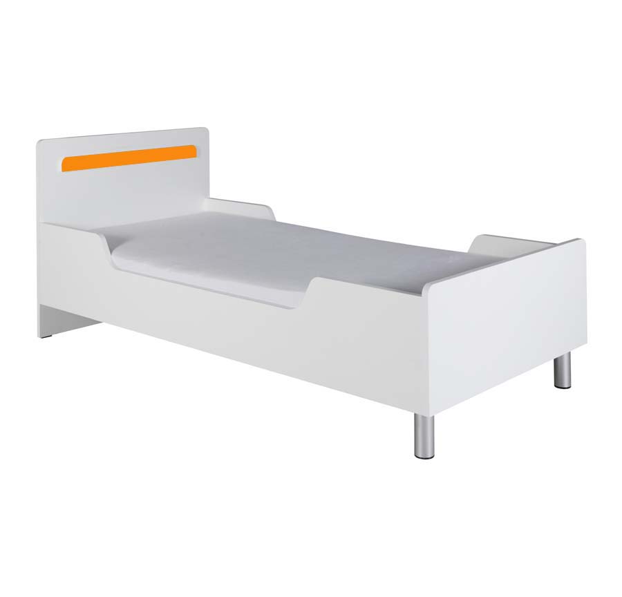 Nemo - jednolůžko 12 - bílá/oranžová
