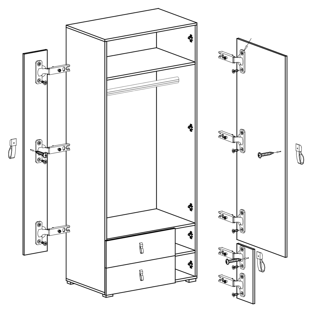 Dětský pokoj Komi C - růžová