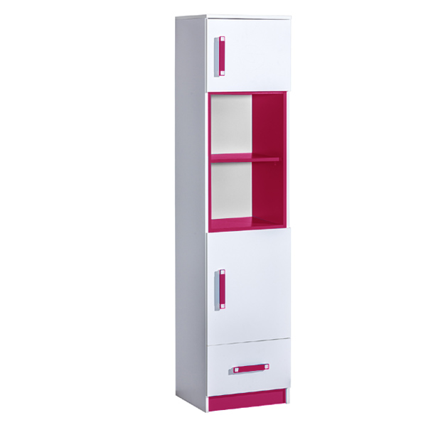 Trafiko r - regál 4 - růžová - VÝPRODEJ Z PRODEJNY