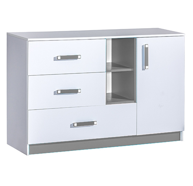 Trafiko - komoda 7 - šedá | POSLEDNÍ KUS