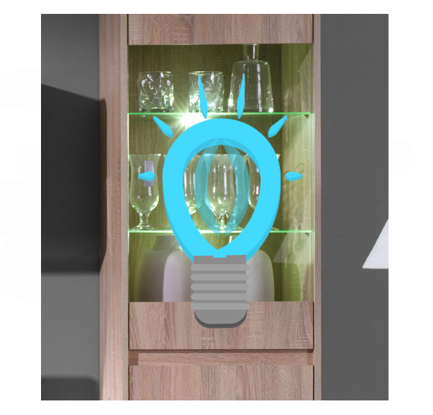 Silver - LED osvětlení pro elementy 3, 4