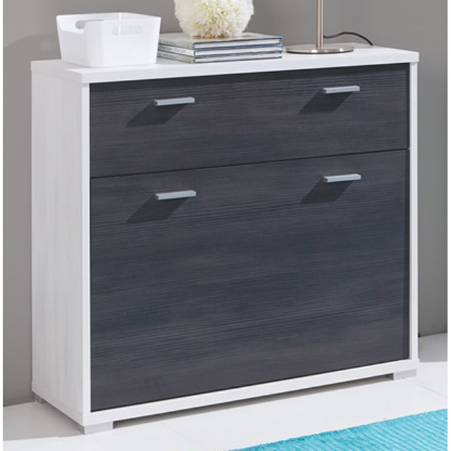 Předsíňová stěna Sara - borovice tmavá - SKLADEM poslední 1 ks