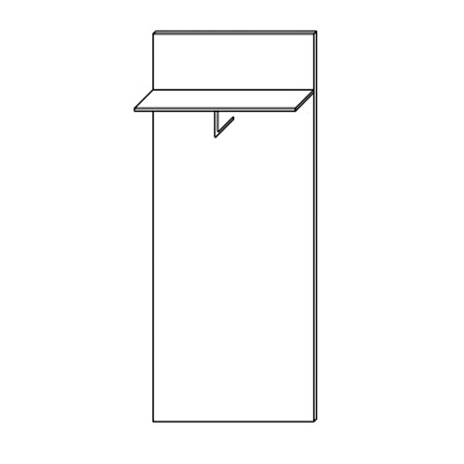 Předsíňová stěna Sara - borovice tmavá - SKLADEM poslední 1 ks