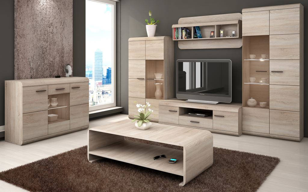 Link - zrcadlo - dub sonoma