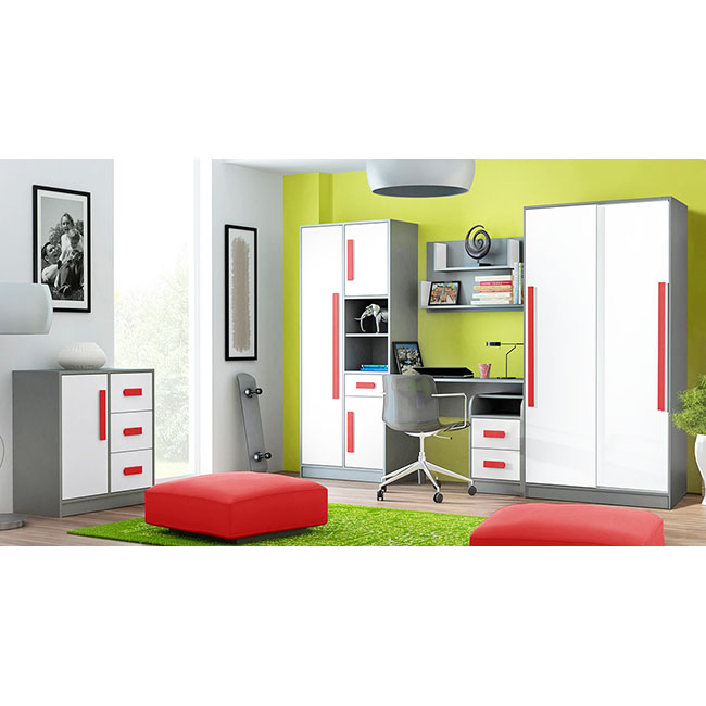 Dětský pokoj Git C - červená
