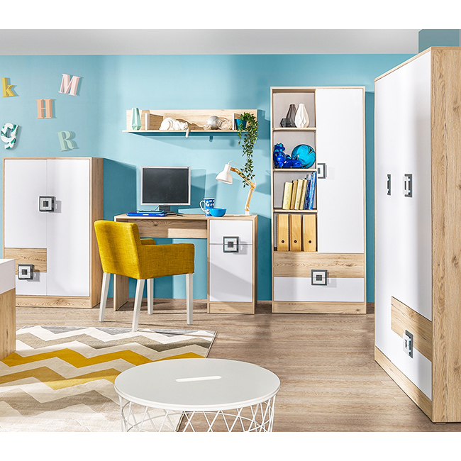 Nico - psací stůl 10 - šedá