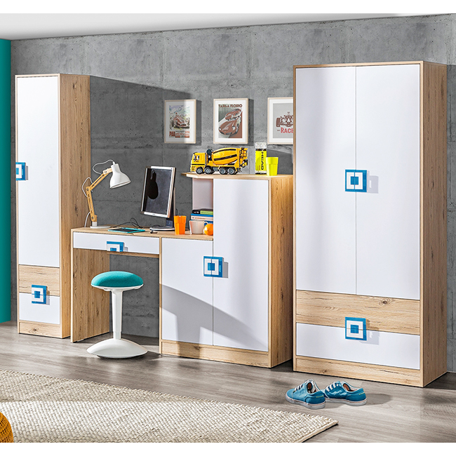 Nico - regál 5 - modrá