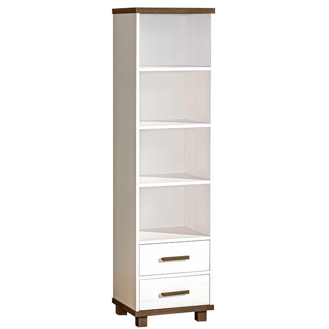 Alan - regál AL5 - hnědá