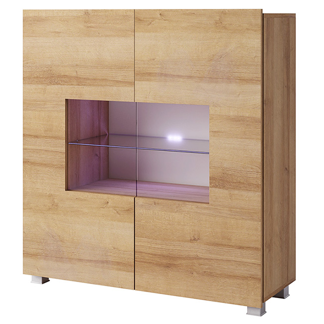 CALABRINI d | komoda K2D | 100 cm | dub zlatý