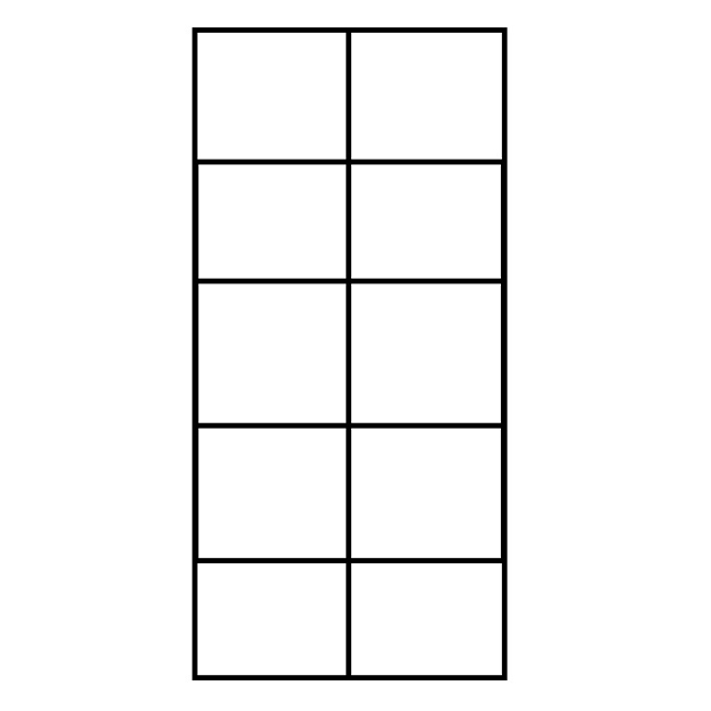 Lena - vitrína vysoká 80